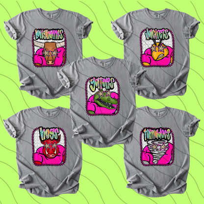 Pink Jersey Mascots 1