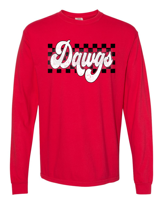 Checkered Dawgs Retro - White
