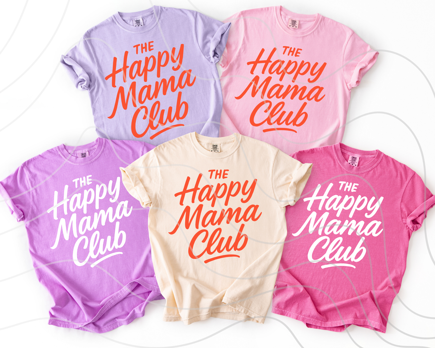 Happy Mom Club Orange