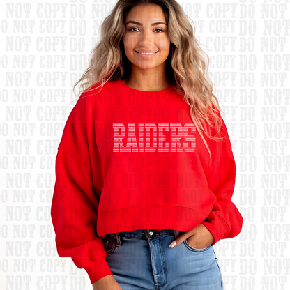 Raiders - Faux Rhinestone