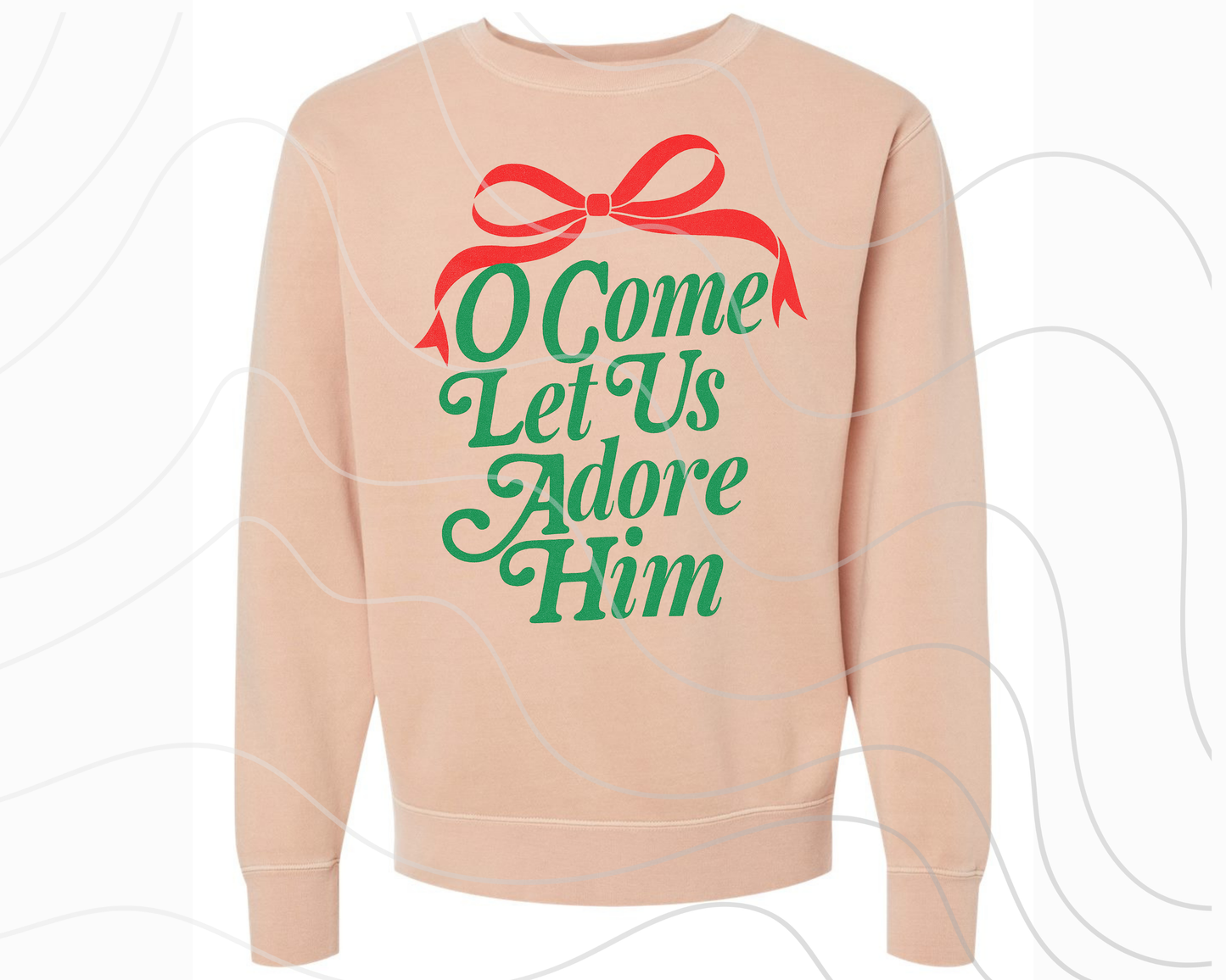 Oh Come Let Us Adore Him Bow