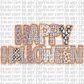 Happy Halloween - Bubble Letters