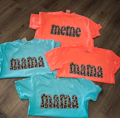 Leopard Print Custom Name