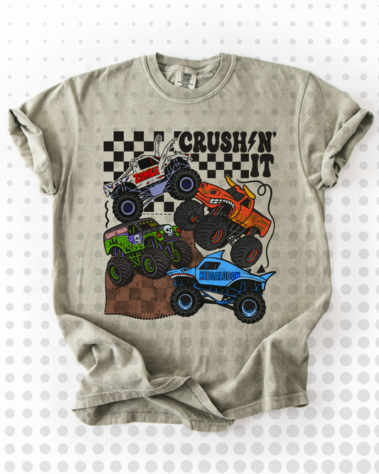 Monster Trucks Crushing it