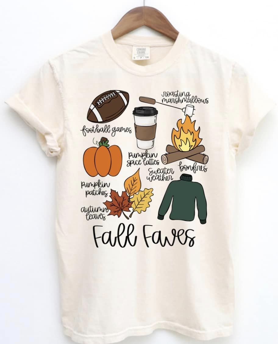 Fall Faves Clipart Style