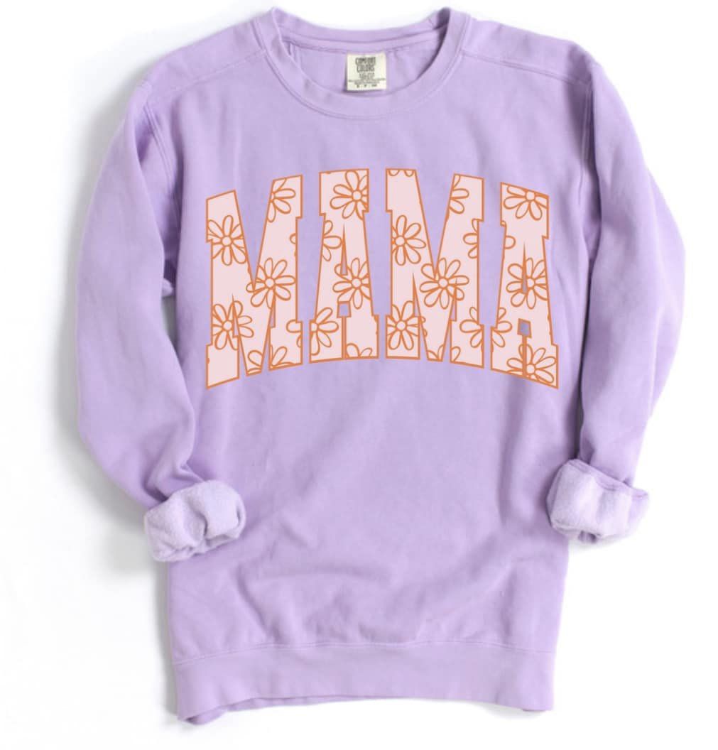 Floral Pink/Orange Mama