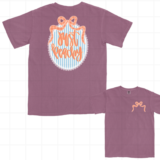 Just Peachy Smocked