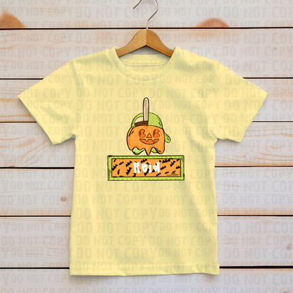 Candy Apple Pumpkin w/ Custom Name