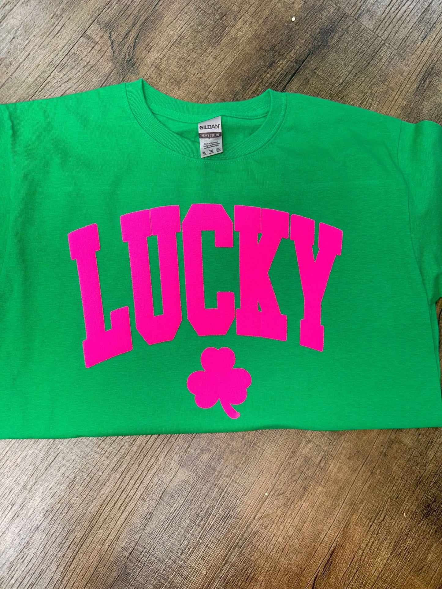 Lucky- PUFF PRINT