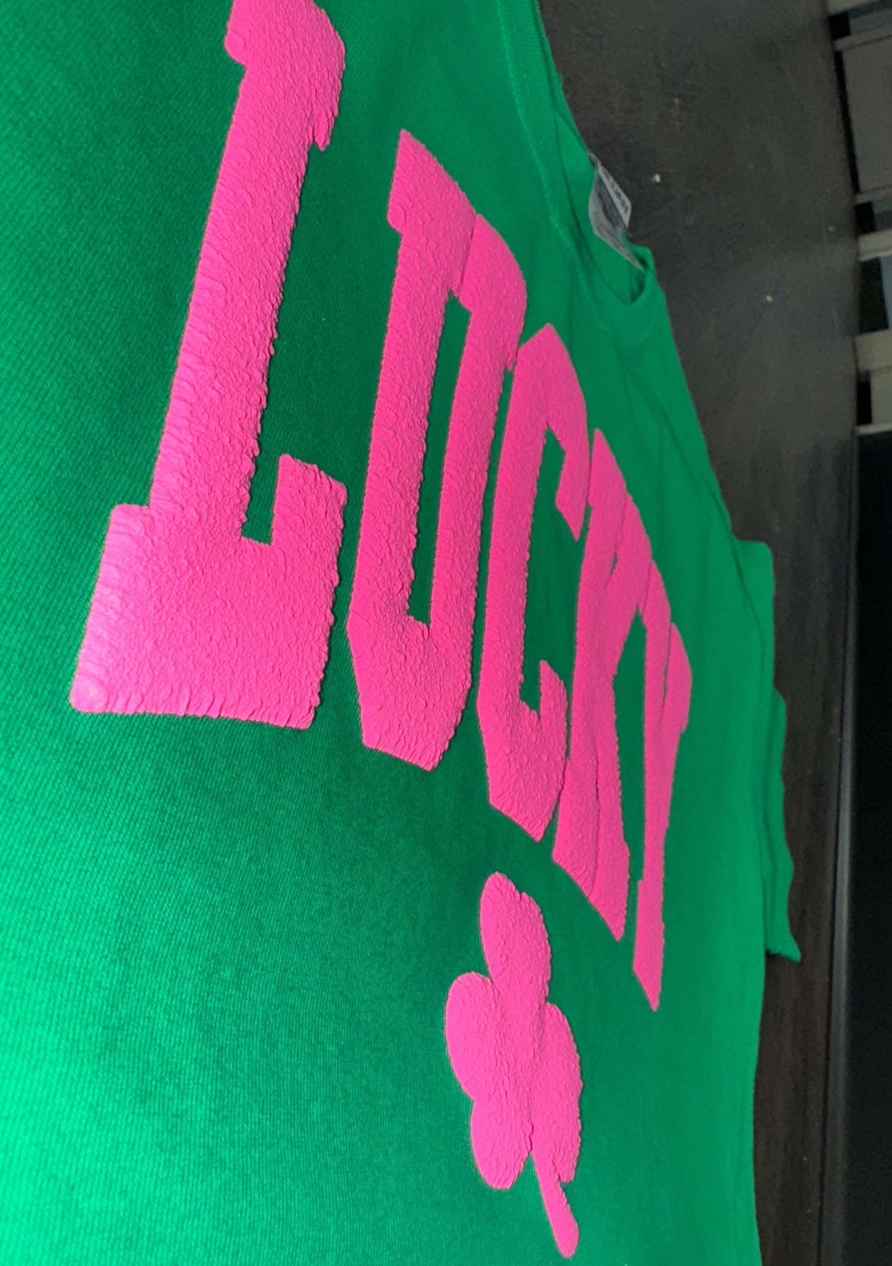 Lucky- PUFF PRINT