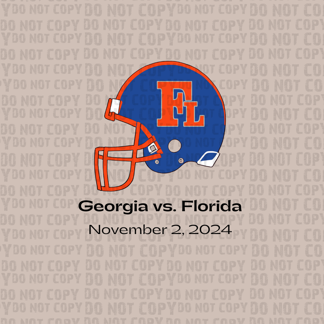 Ga vs FL Biggest Rivalry Helmets