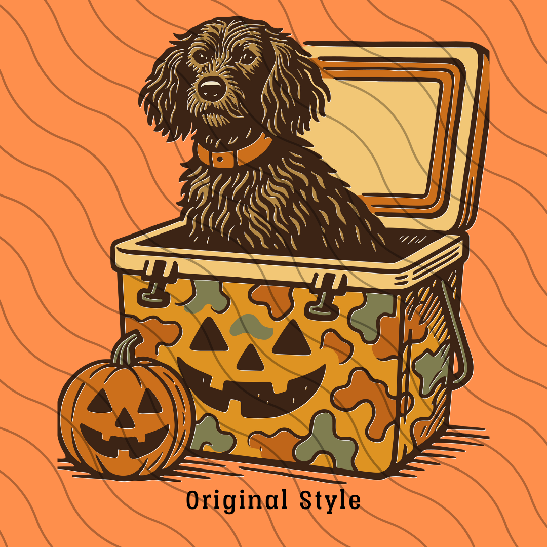 Camo Halloween Cooler