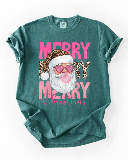 Bubblegum Pink Santa