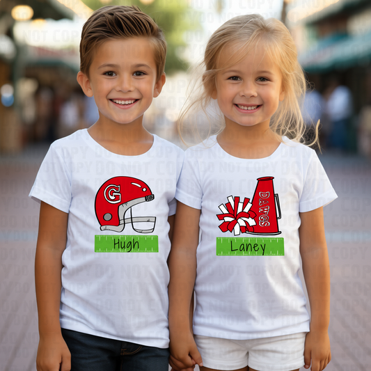 Customizable Cheer & Football - GA