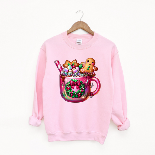 Pink Gingerbread Cup