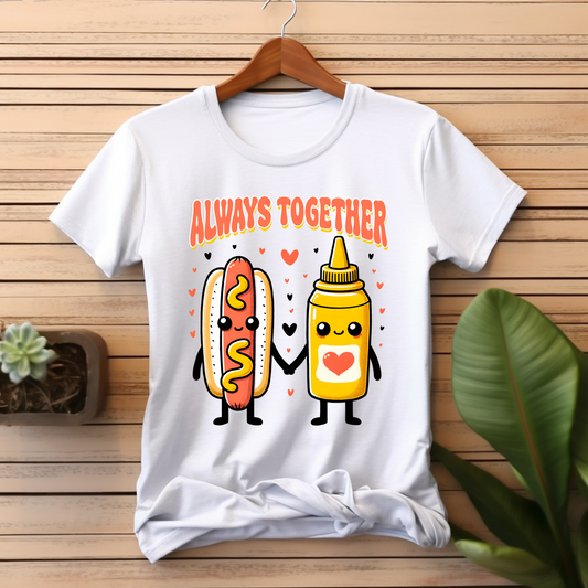 Always Together Like Hotdog & Mustard