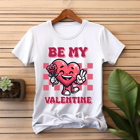 Be My Valentine Heart & Roses