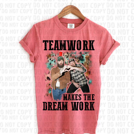 Team Work Makes the Dream Work - Leopard