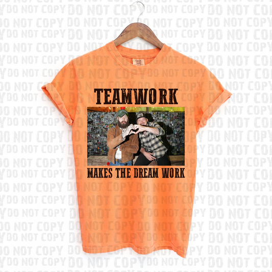 Team Work Makes the Dream Work - Block