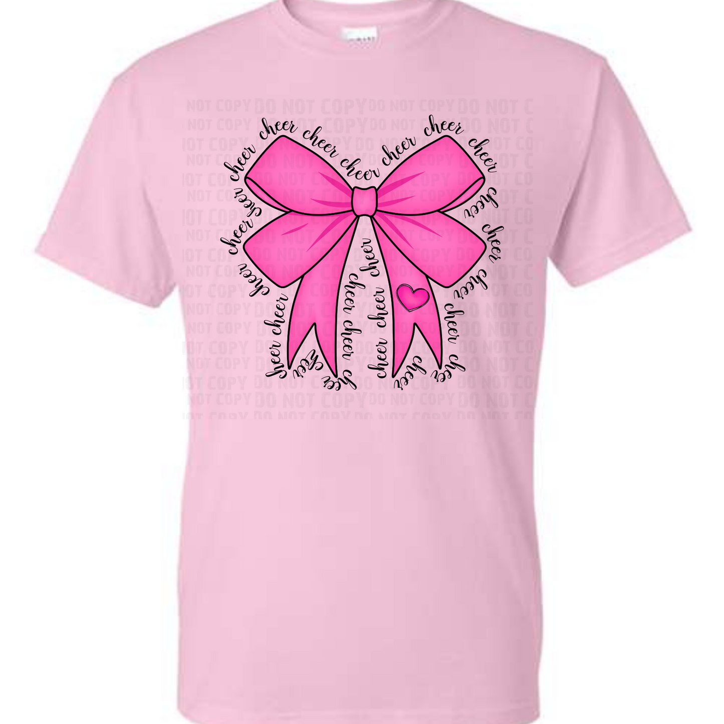 Pink Cheer Bow