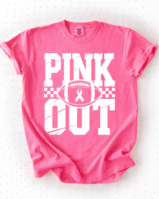 Pink Out all white