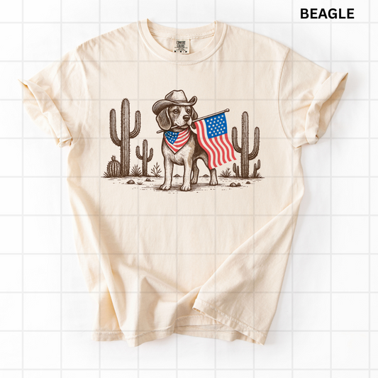 Patriotic Beagle