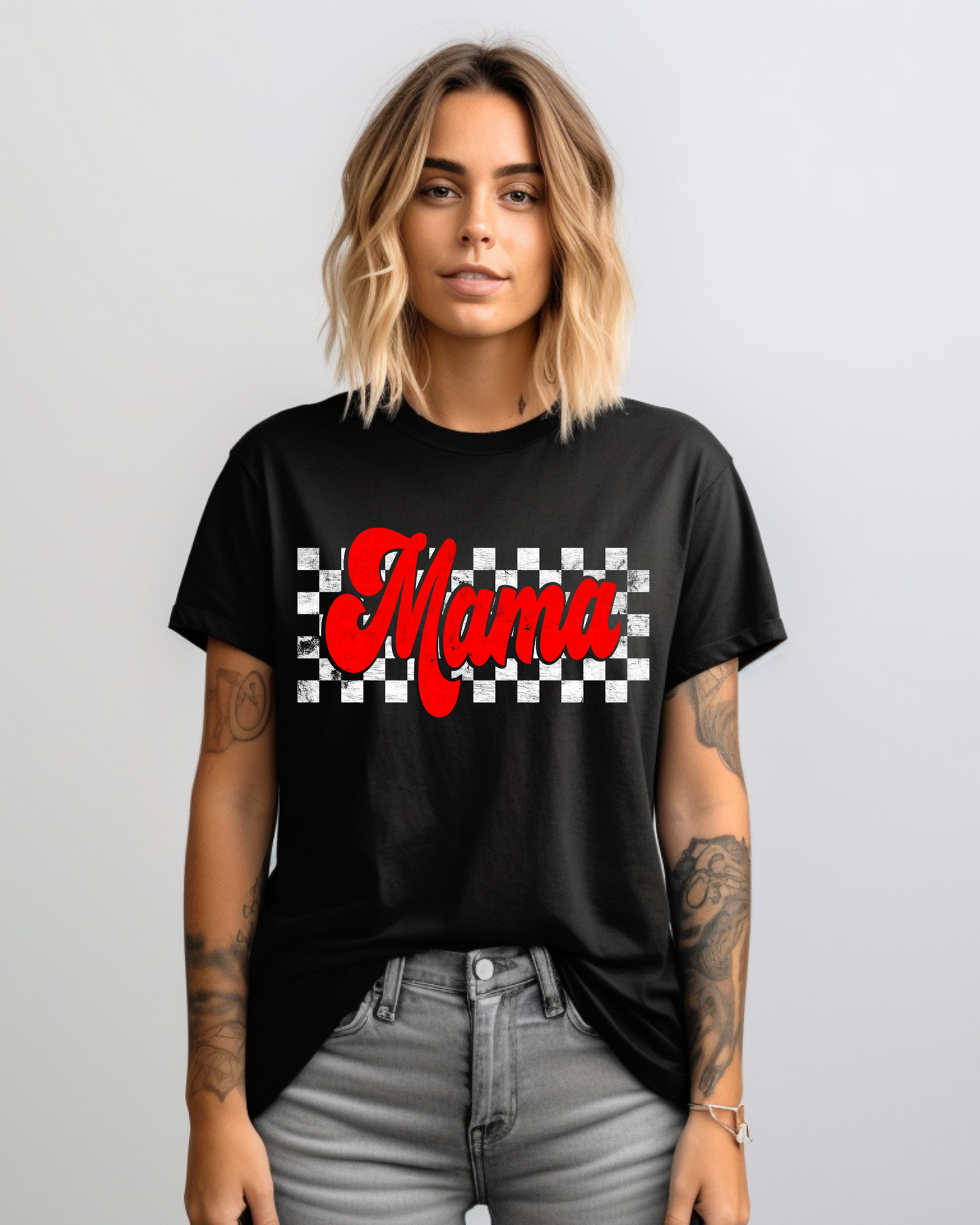 Mama Retro Checkered