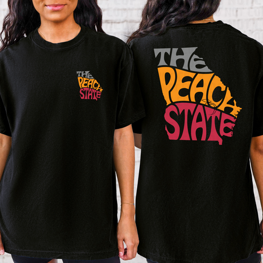 The Peach State GA Shape