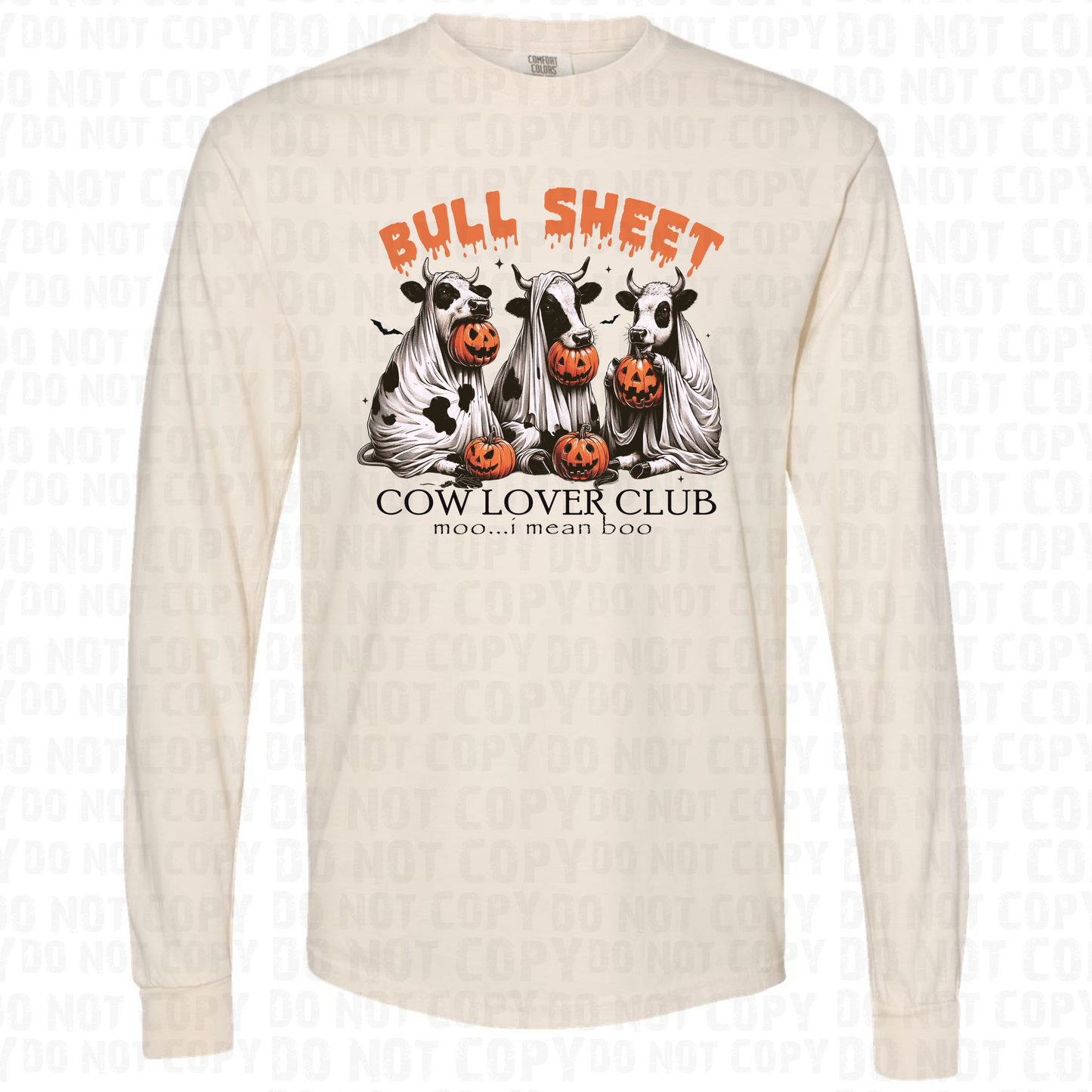 Bull Sheet Cow Lovers Club