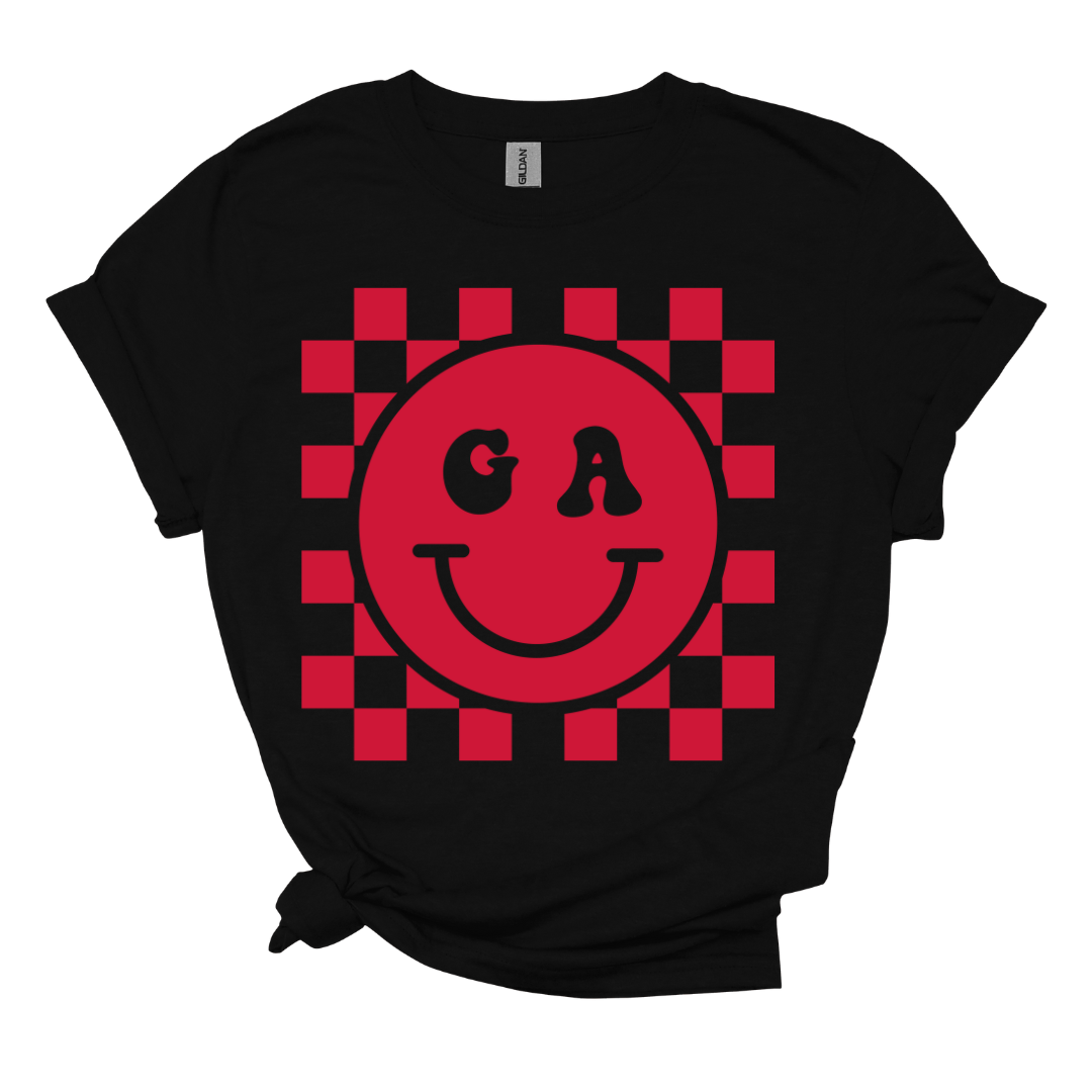 GA Checkered Smiley