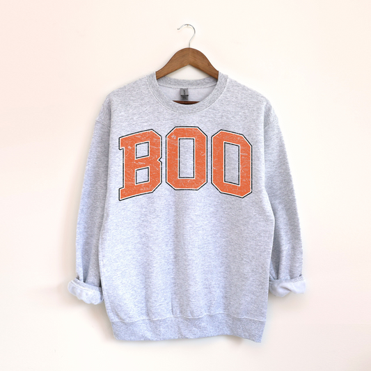 BOO Distressed Orange