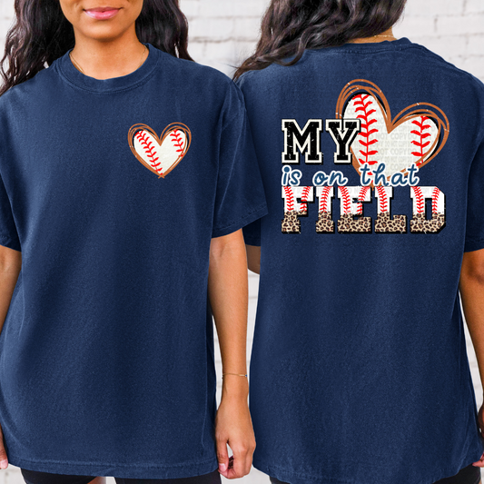 My Baseball Heart is on that Field