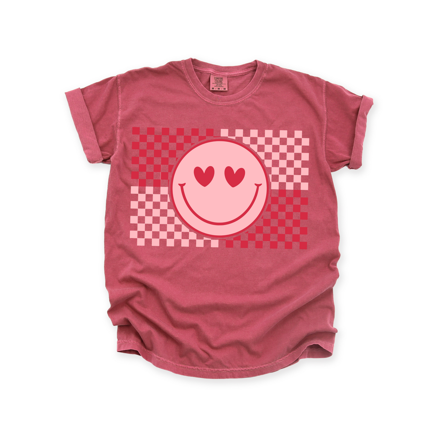 Checkered V-Day Smiley