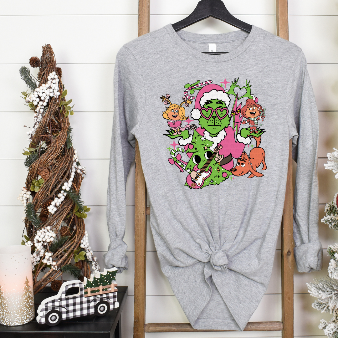 Grinch & Friends Pink