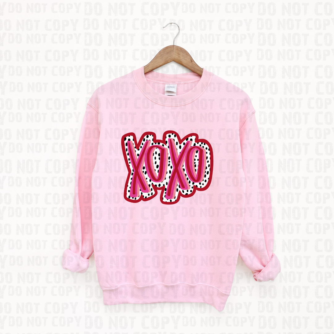 XOXO Dalmatian Print