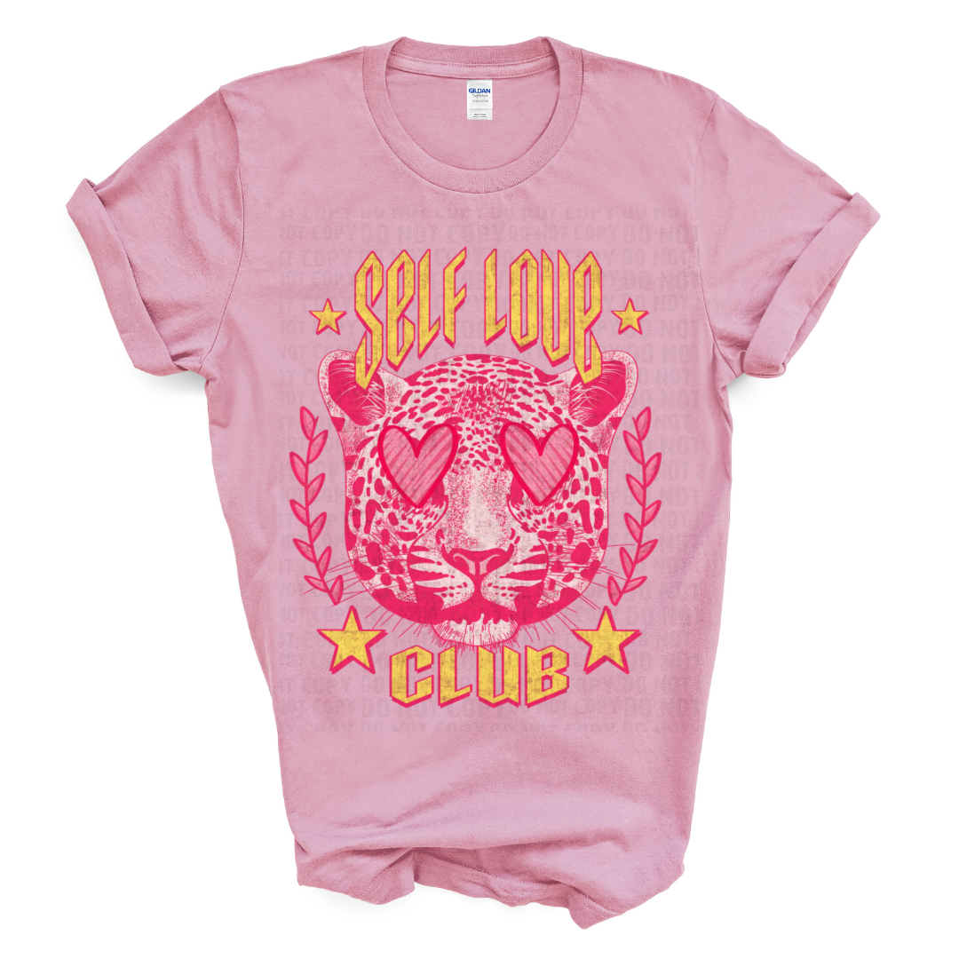 Self Love Club - Pink Leopard