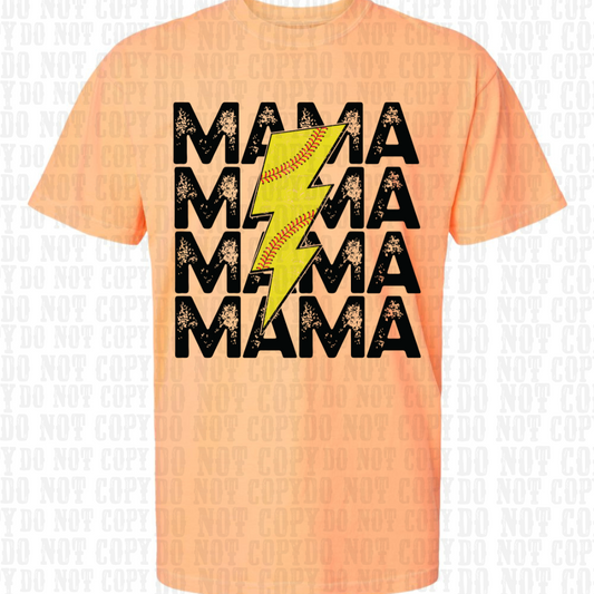 Mama repeat Softball Lightning