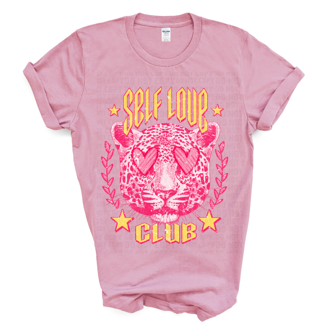 Self Love Club - Pink Leopard