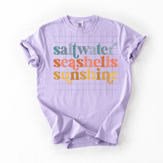 Saltwater, Seashells, Sunshine