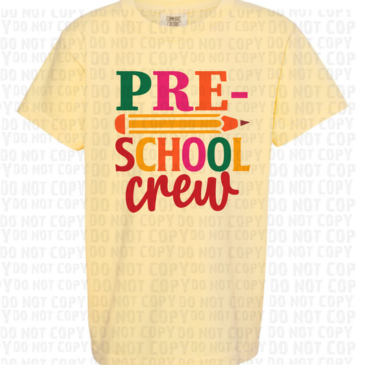 Preschool Crew - Bright & Bold