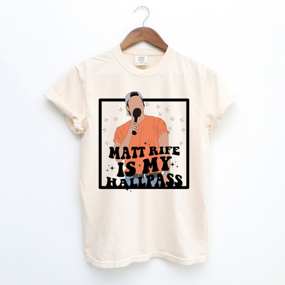 Matt Rife Hall pass photo