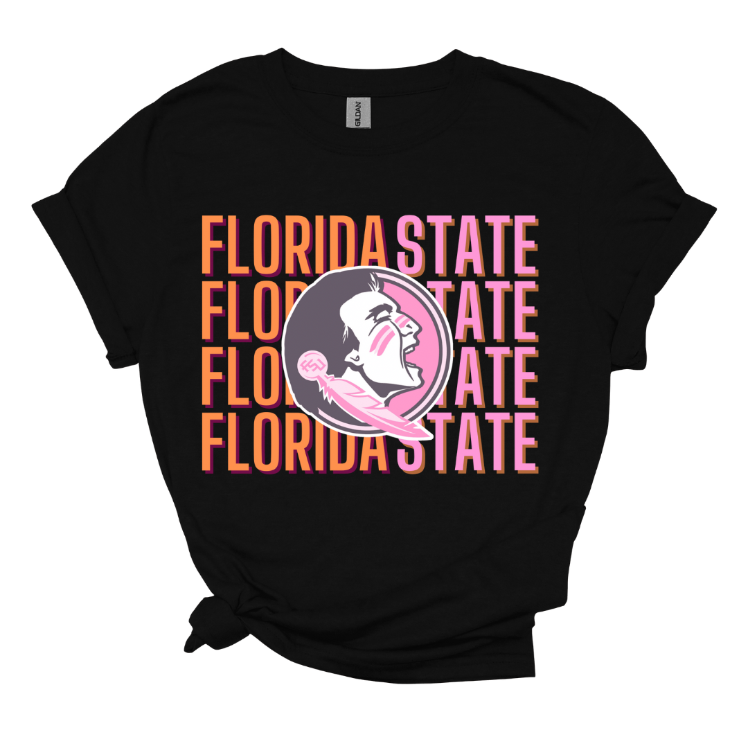 Florida State Repeat Pink/Orange