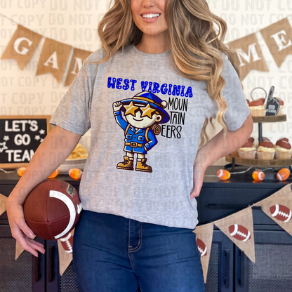 Doodle Mascot - WV Mountaineers