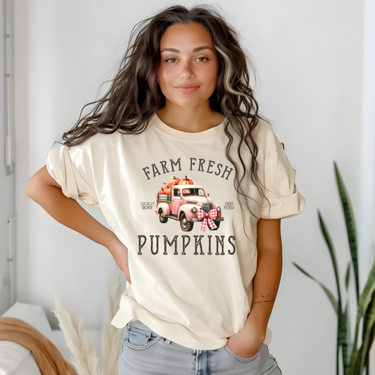 Farm Fresh Pumpkins truck