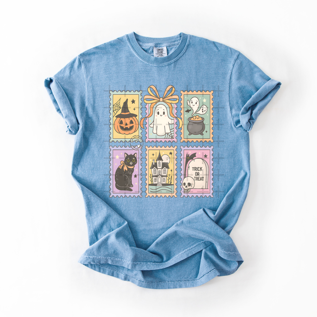 Halloween Postage Stamps