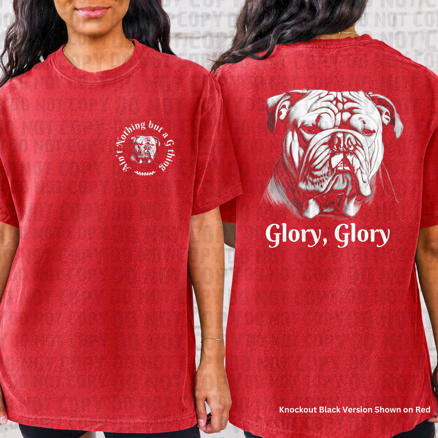 Glory, Glory Bulldog Sketch