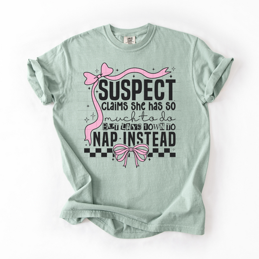 Suspect: Naps
