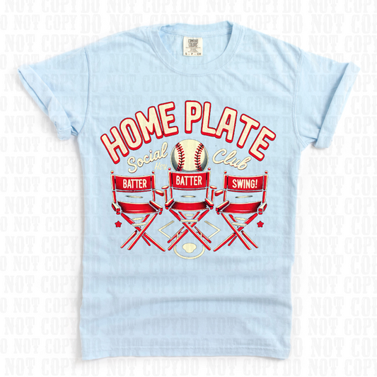 Home Plate Social Club - Red