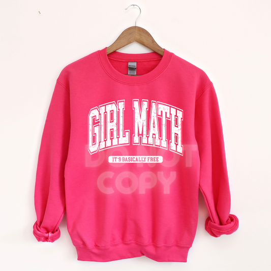 Girl Math - White