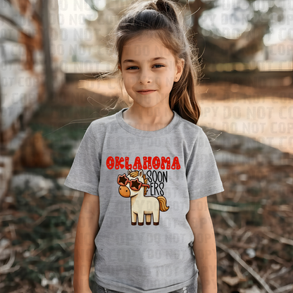 Doodle Mascot - Oklahoma Sooners